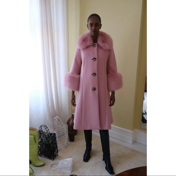 Coats | Saks Potts Yvonne Coat Rose 